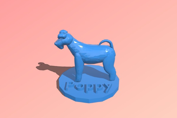 Schnauzer Miniture | 3d print model