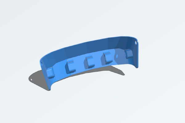 Left Handed Gauntlet (Mandalorian) | 3d print model