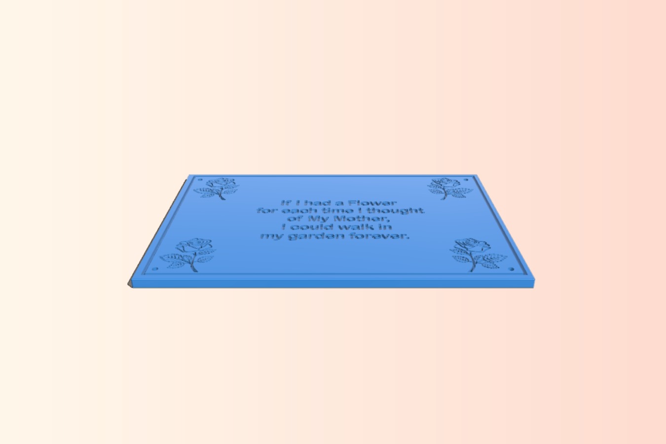 Mother Plaque