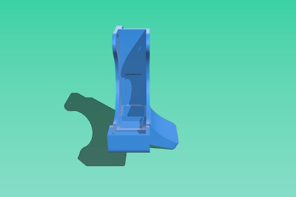 NF-BMG-Wind (BMG-Aero) Fan mount _w more clearance | 3d print model
