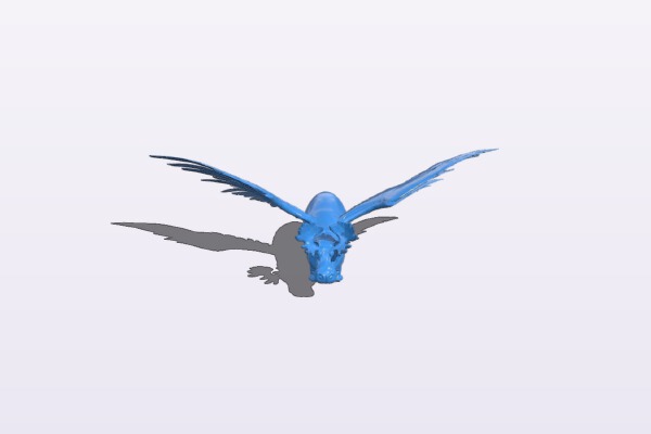 Flying Hippopotamoose | 3d print model