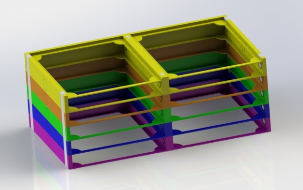 Filament Efficient Folder Holder (requires cardboard) | 3d print model