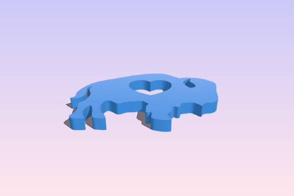 Buffalove | 3d print model