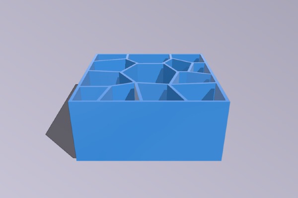 Bookshelf | 3d print model