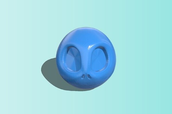 Jack Skellington’s Head | 3d print model