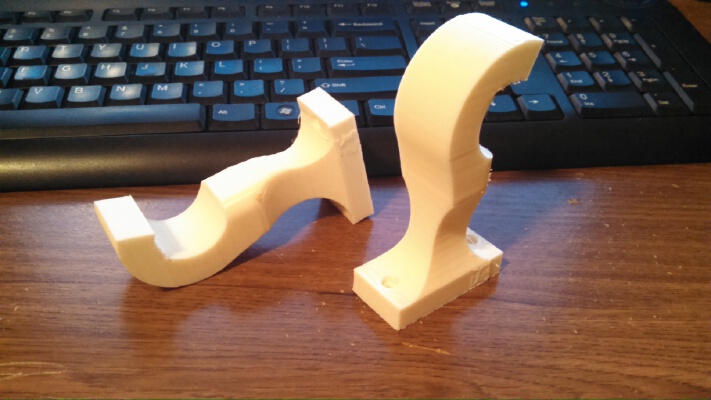 Simple Curtain Rods | 3d print model