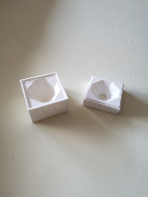 Ice Mold Diamond shape (prototype) | 3d print model