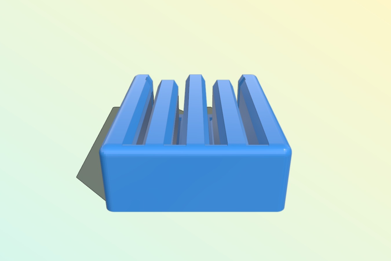 Blade-Enclosing Knife Rack