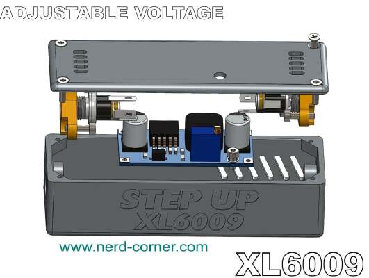 Step up converter XL6009 | 3d print model