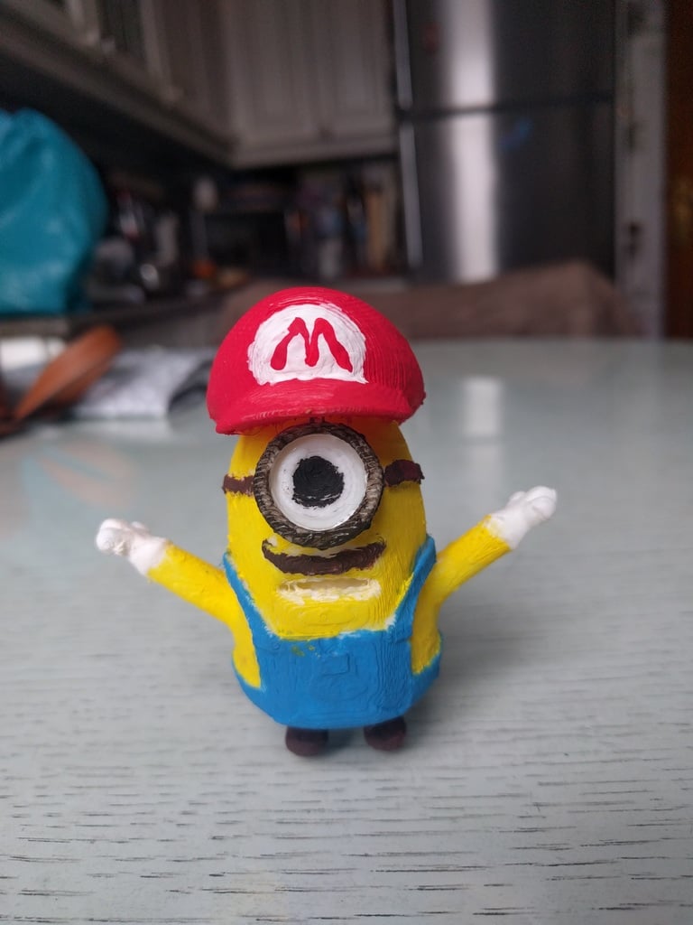 Minion version mario bros