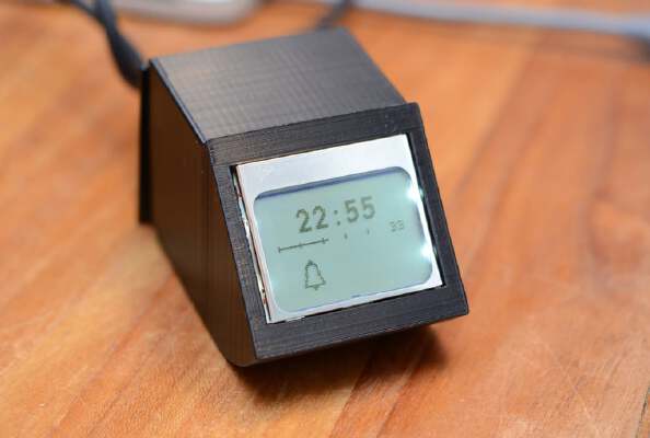 DIY Nokia 5110 Display Design Clock with Arduino Nano | 3d print model