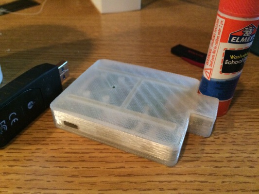 Smallest Raspberry Pi A+ Case, extremely thin | 3d print model