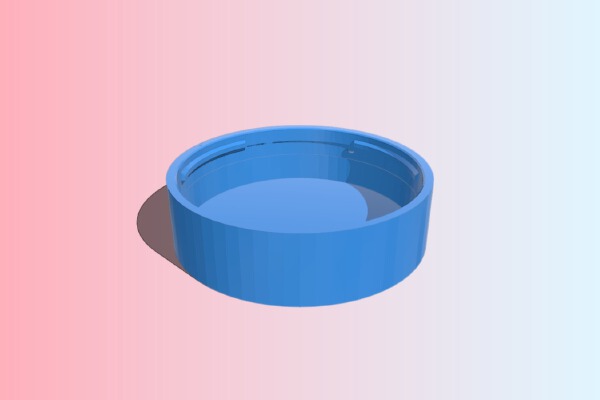 Pentax 67 lens rear cap | 3d print model