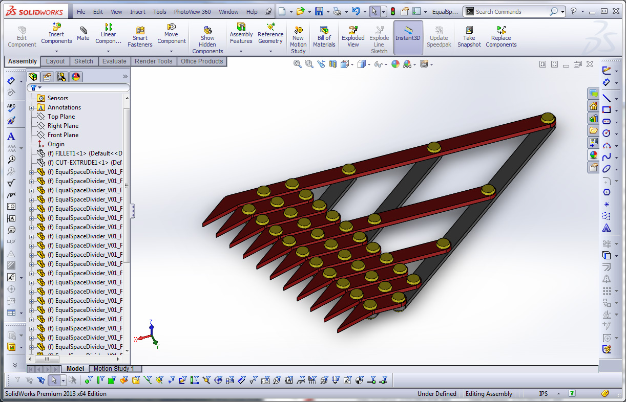 10 Segment Equal Length Divider