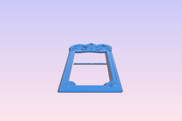Picture frame or mirror | 3d print model