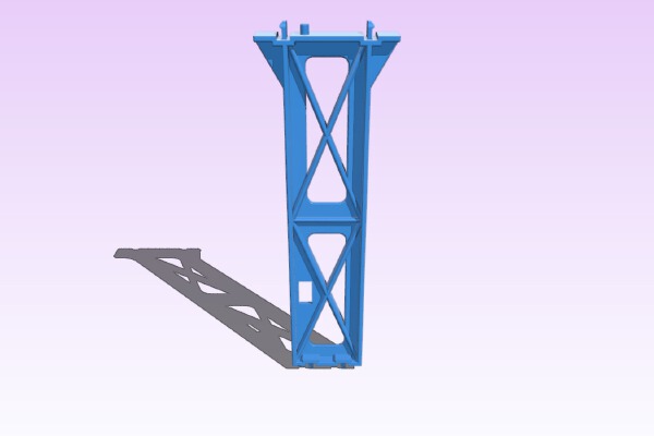 Rokenbok Support Column | 3d print model
