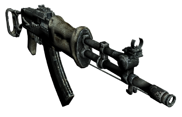 Fallout Chinese Assault Rifle Airsoft AK kit | 3d print model