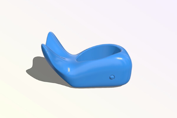 Whale Planter | 3d print model