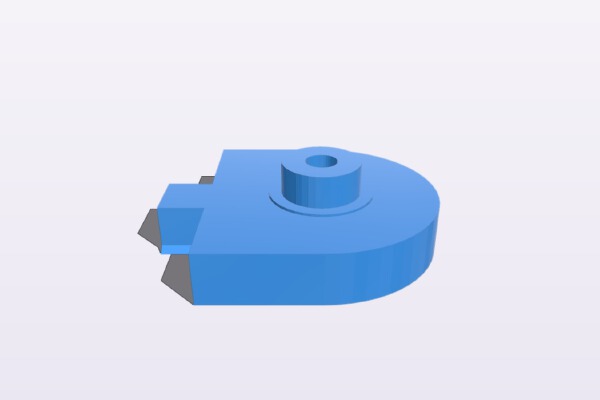 AM8 V-slot no shaft v2 | 3d print model