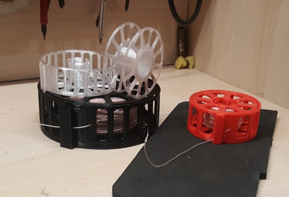 Boxed wire storage spool | 3d print model