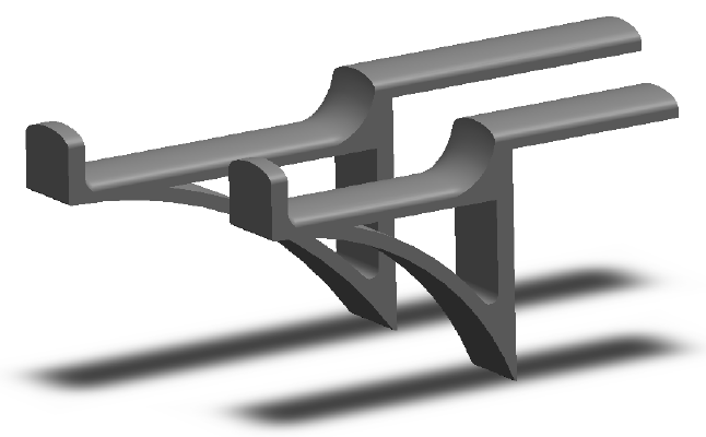 Just Another Monitor Headphone Hanger | 3d print model