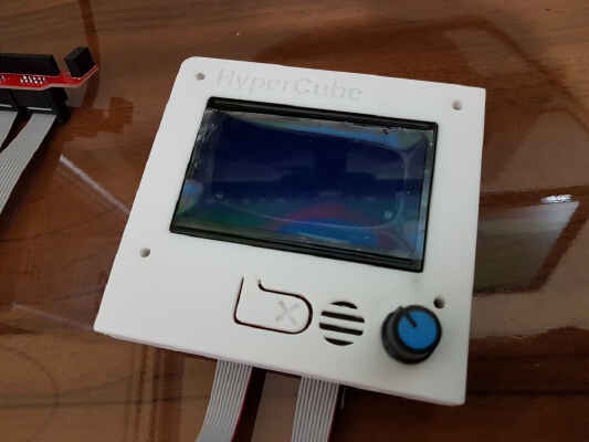 HyperCube Full Graphic LCD Mount | 3d print model