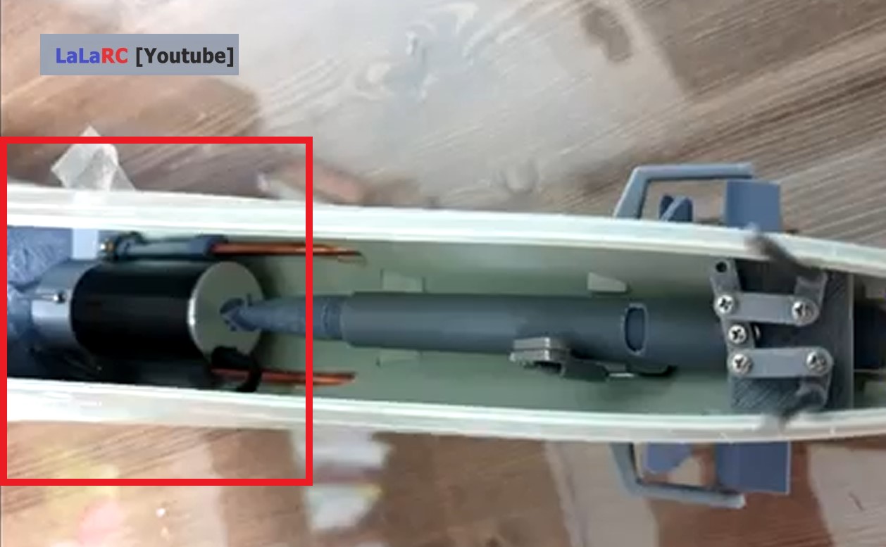  gear box for RC Submarine U-boat
