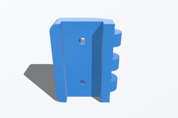 Hinge for 15mm MDF | 3d print model