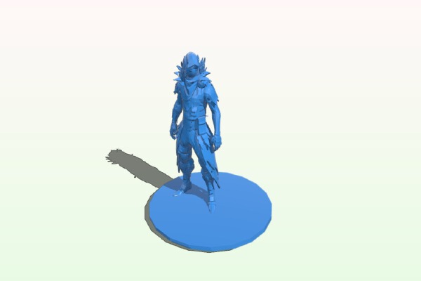 raven fortnite | 3d print model