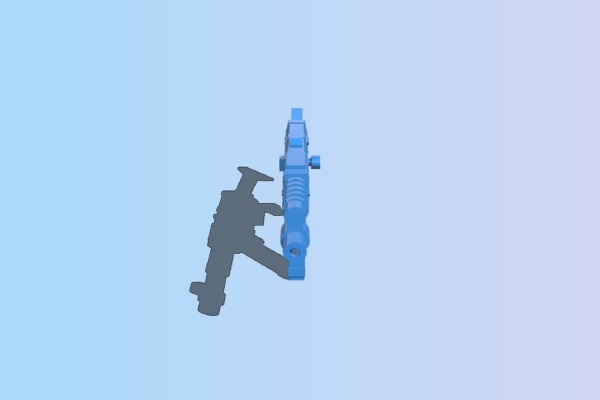 Sub machine gun-2 | 3d print model