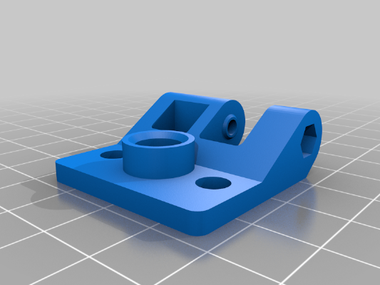 Hypercube Rear Drive Stepper Conversion | 3d print model