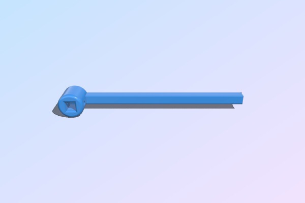 Kohler Toilet Flush Arm | 3d print model