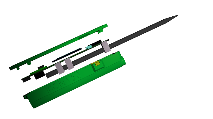 Portable soldering iron case | 3d print model