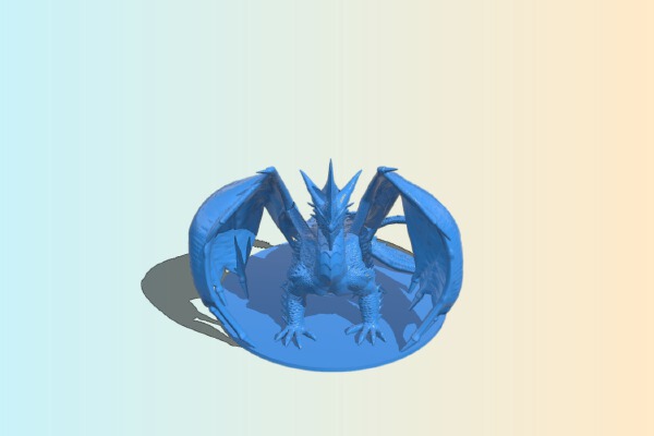 The Dragon of Creation | 3d print model