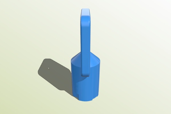 FEO-K1 Elevator Key (with hole for keyring) | 3d print model