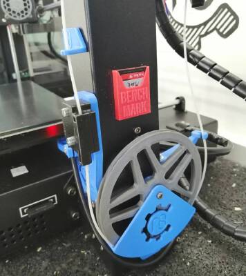 i3Mega Filament guide for Wall Mount | Filament Führung für Deckenmontage | 3d print model