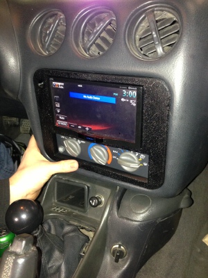 1994 Trans Am_Firebird Double Din Radio Bezel | 3d print model