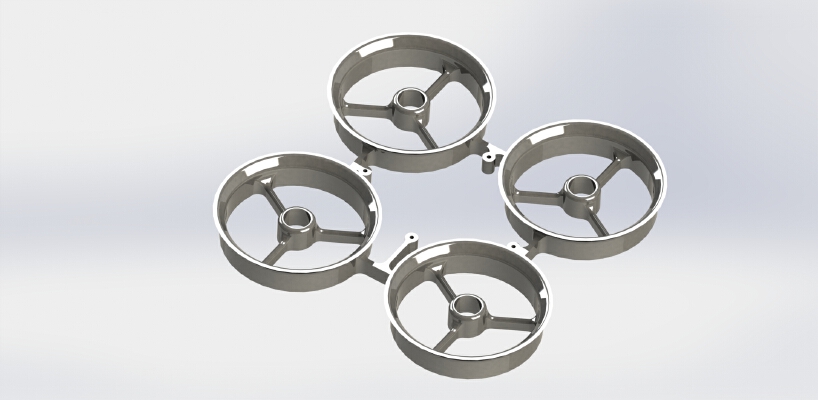 Eachine E010 _ JJRC H36 Frame | 3d print model