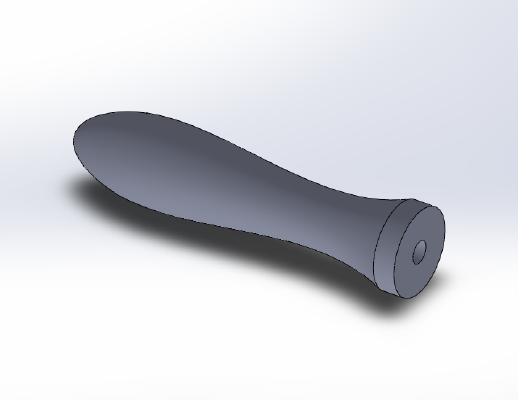 Customizable Handle for pastry roller | 3d print model