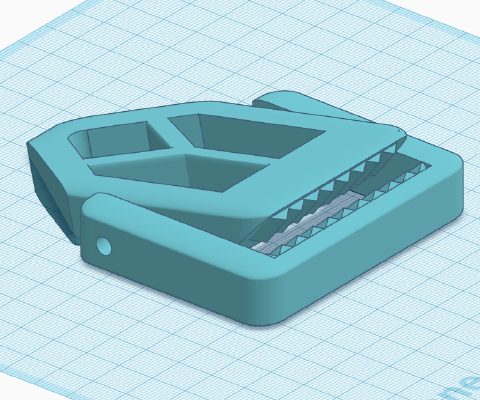 Circular Sock Machine Buckle | 3d print model