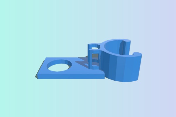 1_2" PVC Optical-Switch-Holder | 3d print model