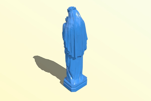 Madonna and Child | 3d print model