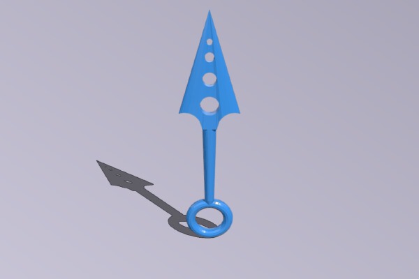 kunai naruto | 3d print model