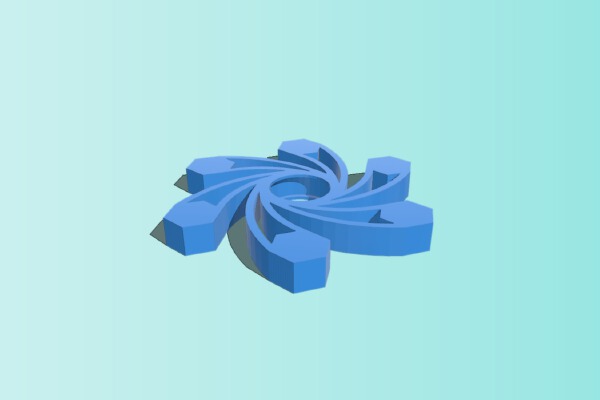 Tornado Spinner | 3d print model