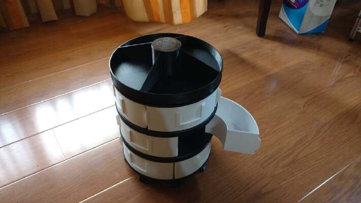 Organizador circular - Spool Storage Boxes - Grilon3 (1Kg) | 3d print model