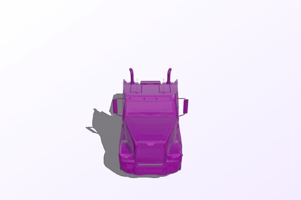 American truck | 3d print model
