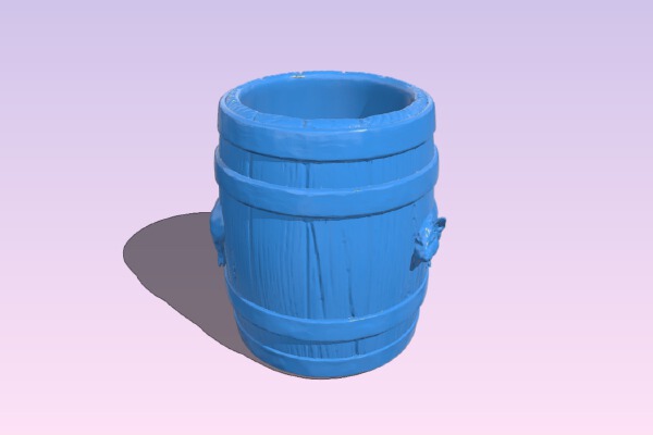 Pass the Pigs Cup (Pig Mania Pig Sty) | 3d print model