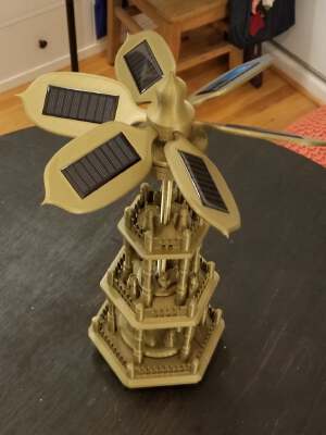 Solar Christmas Pyramid | 3d print model