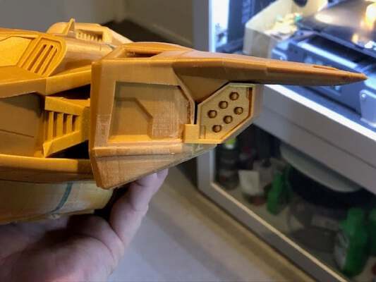 Missile Pods for Pelican (high detail) | 3d print model
