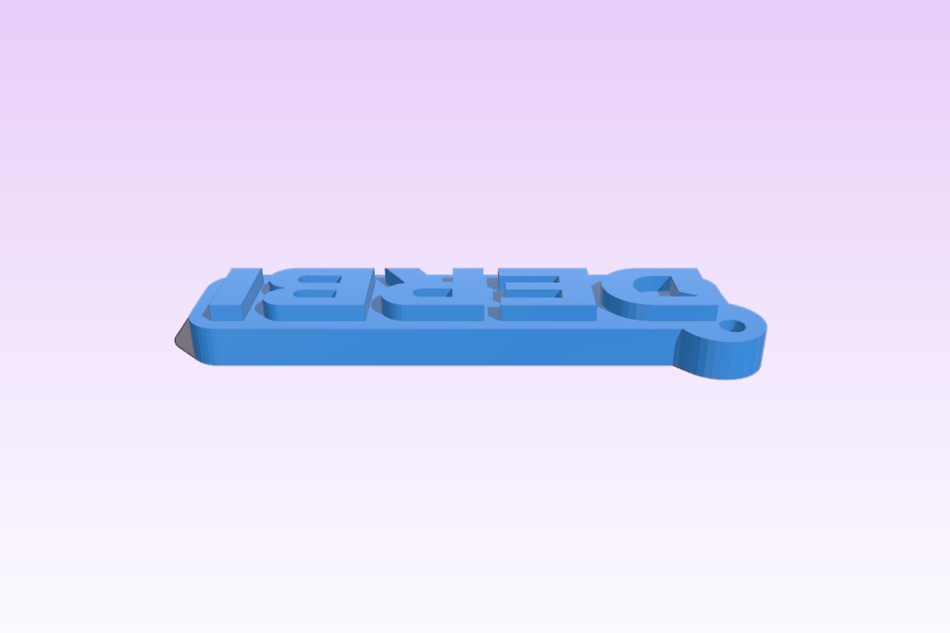 Derbi Keychain